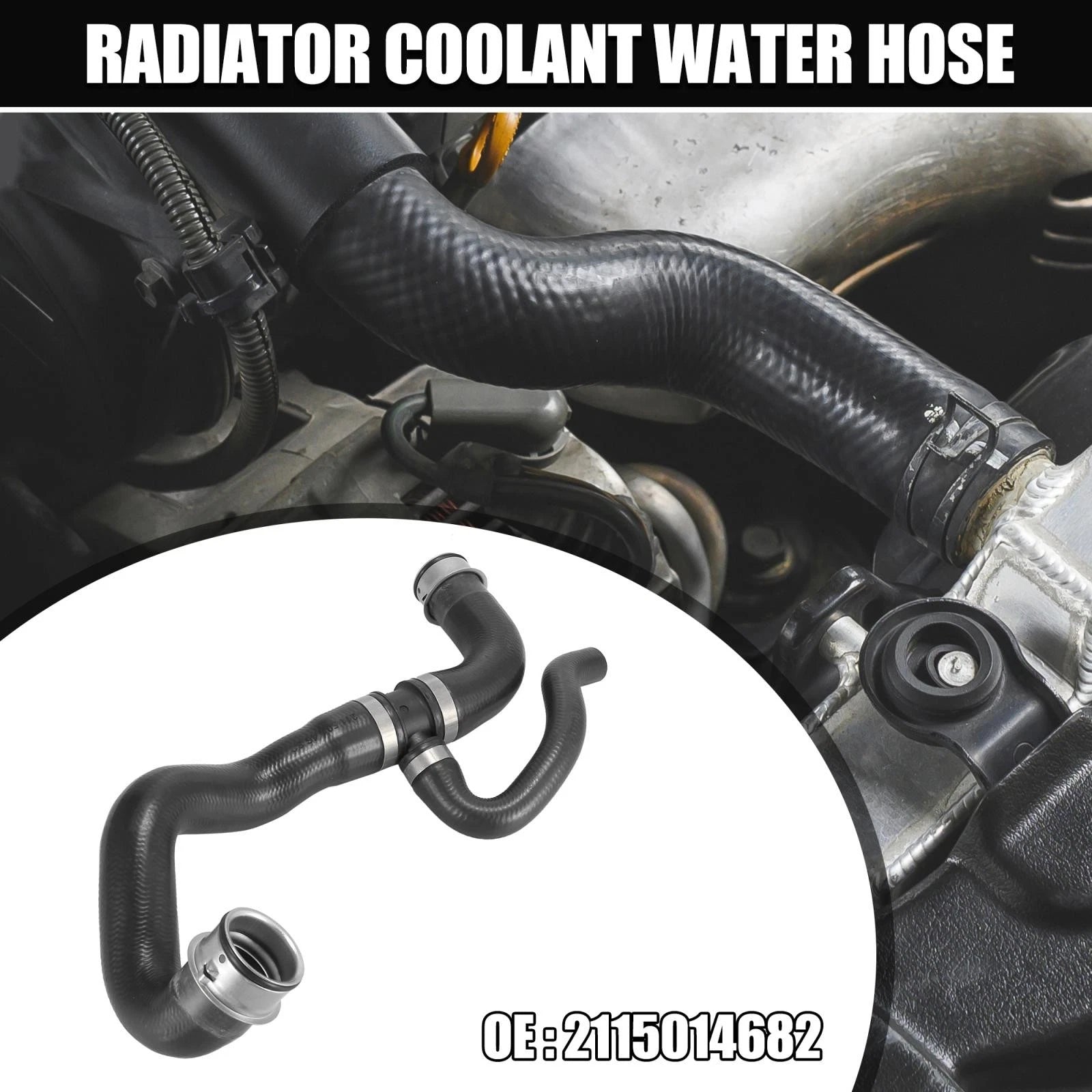 Lower Radiator Coolant Hose 2115014682 for Mercedes-Benz E350 (2006–2009)