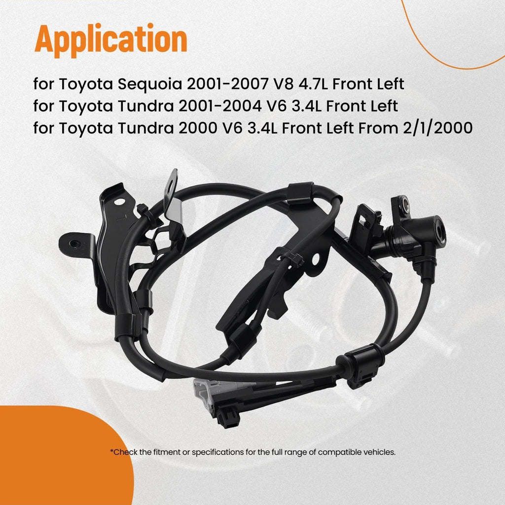 ABS Wheel Speed Sensor for Toyota Tundra (2000–2004) Front Left