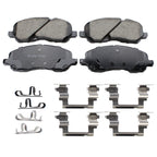 Set of 4 Akebono ProACT Front Ceramic Brake Pads for Chrysler Dodge Jeep Mitsubishi