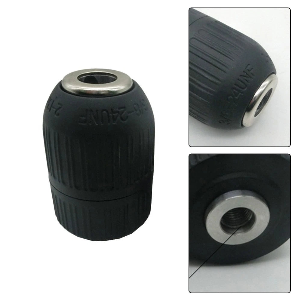 3/8 Inch Keyless Drill Chuck Head for Enhanced Flexibility (2010–2023)