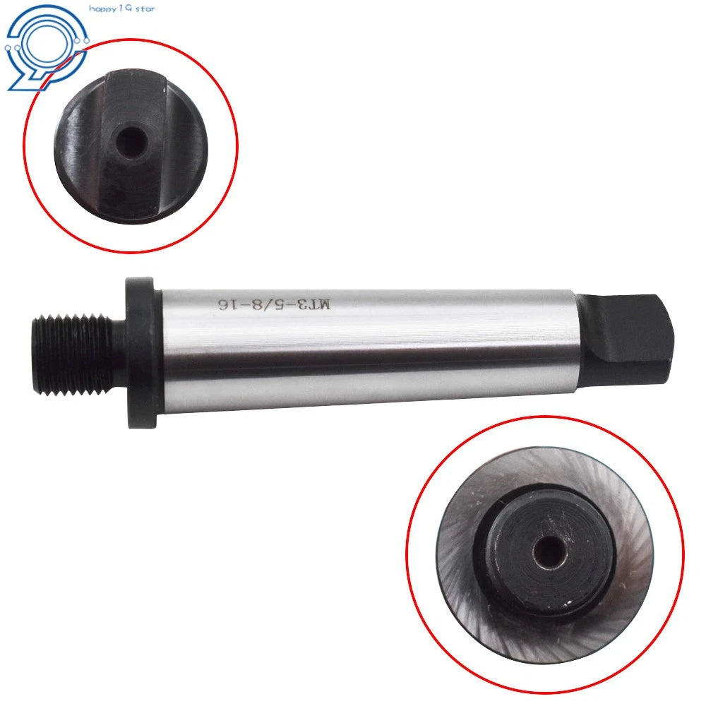 3MT to 5/8"-16 Drill Chuck Arbor Adapter for Various Models 