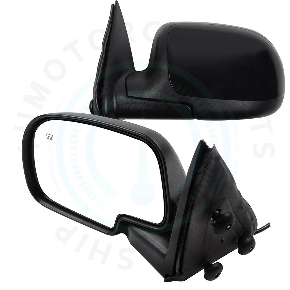 2X Power Heated Side View Mirrors for Chevy GMC Yukon (2000–2002)