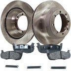 Rear Brake Disc Rotors and Pads Kit for Ford F-150 (2002–2003)