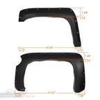 Pocket Style Fender Flares for Silverado 1500 Fleetside (2007–2013)