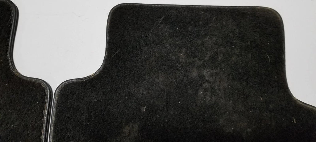Set of 2 Rear Floor Mats for Ford Thunderbird Cougar (1989–1993) OEM Black