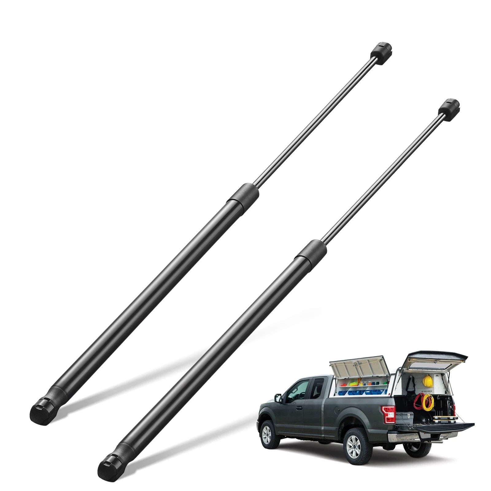 26" Gas Strut Shocks Spring Lift Supports for Toolbox (2010–2010)