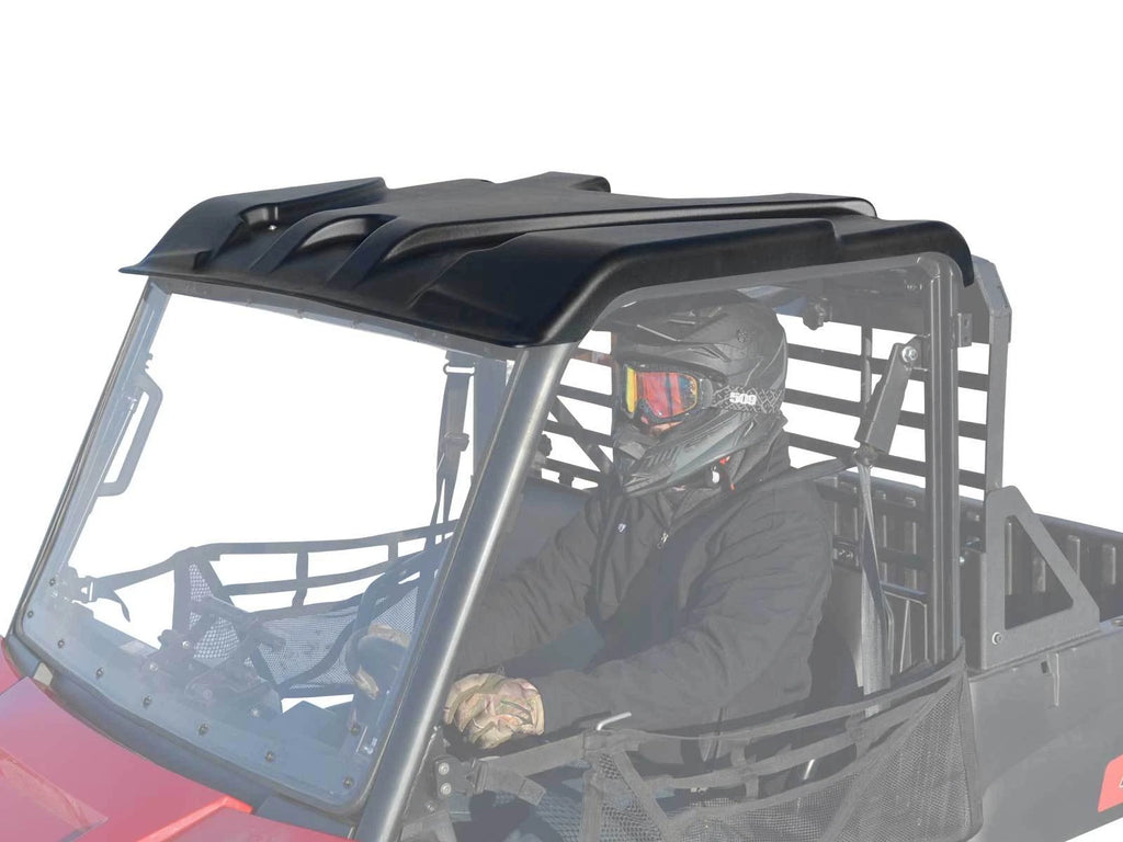 SuperATV Heavy Duty Plastic Roof for Polaris Ranger Midsize (2015–2023)