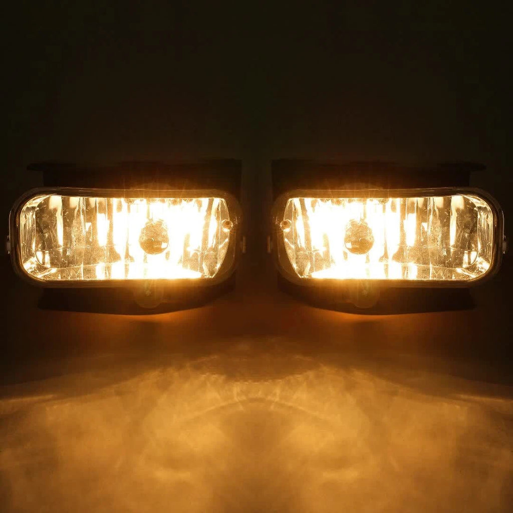Set of 2 Clear Fog Lights for Ford F-150 F-250 (1999–2004)