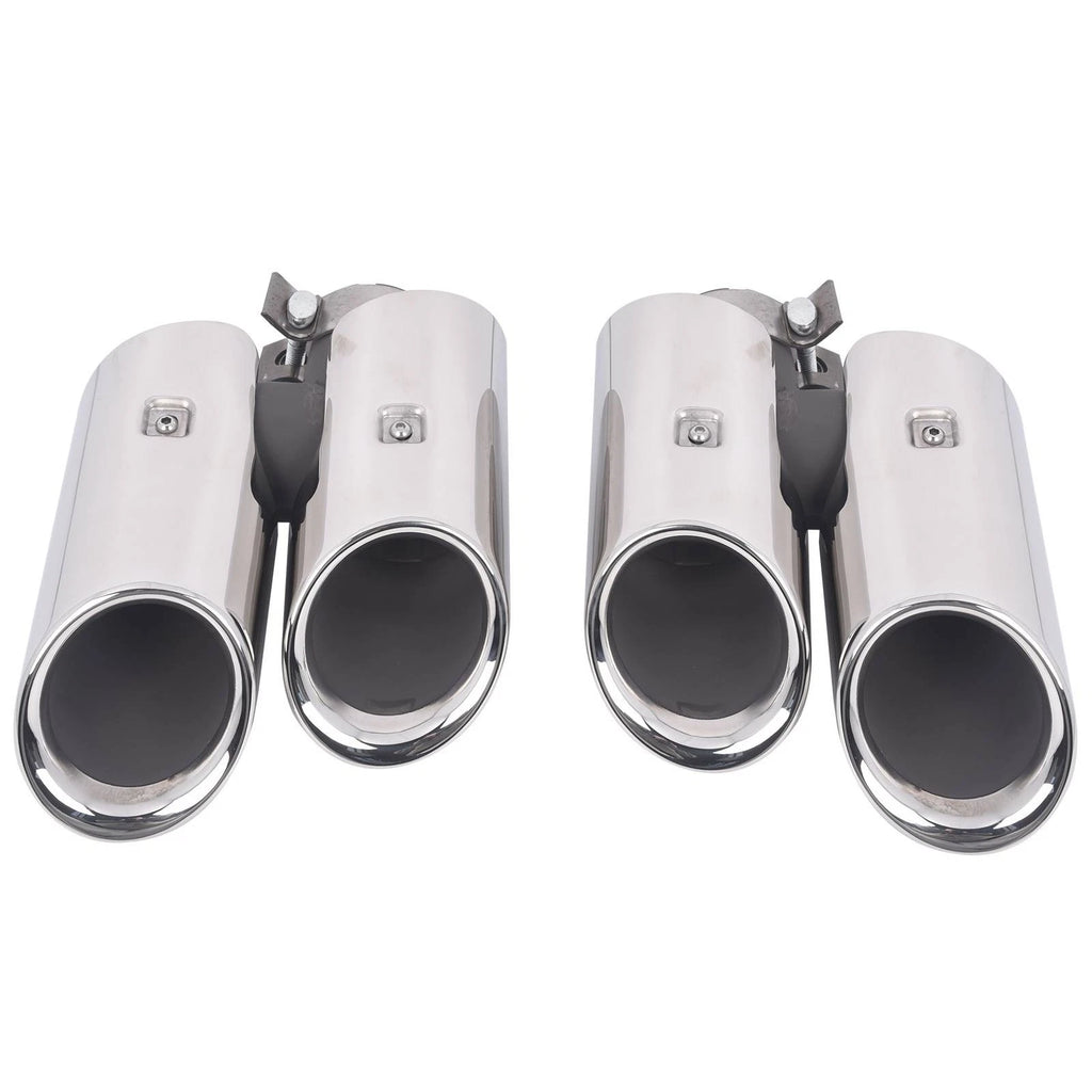 Exhaust Pipe Tip for Porsche Macan (2014–2018) Silver