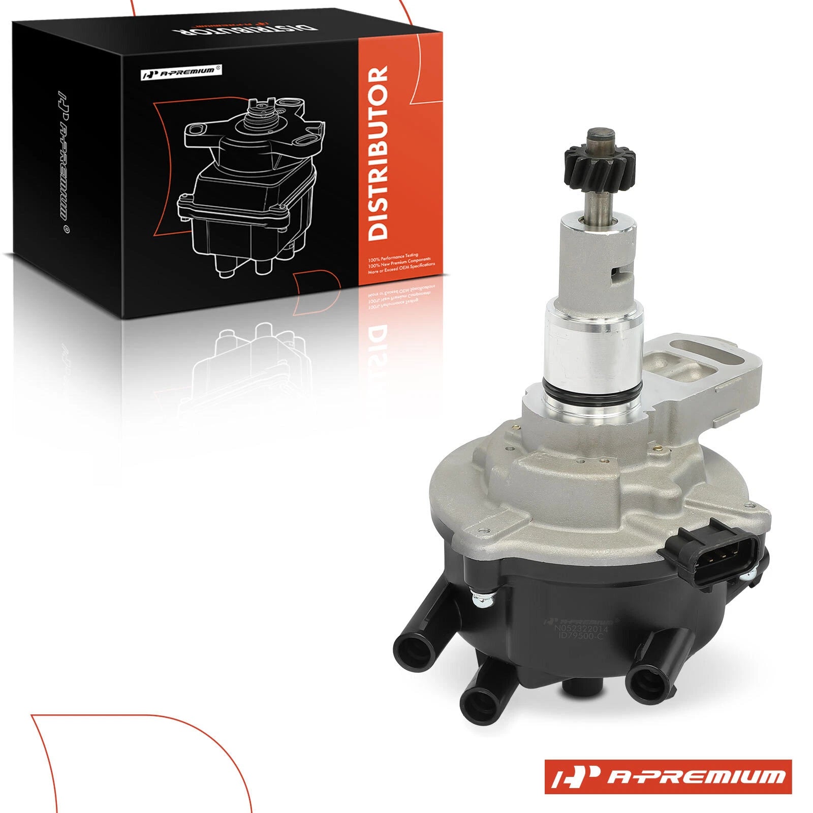 Ignition Distributor with Cap and Rotor for Toyota 4Runner Pickup (1992-1995)