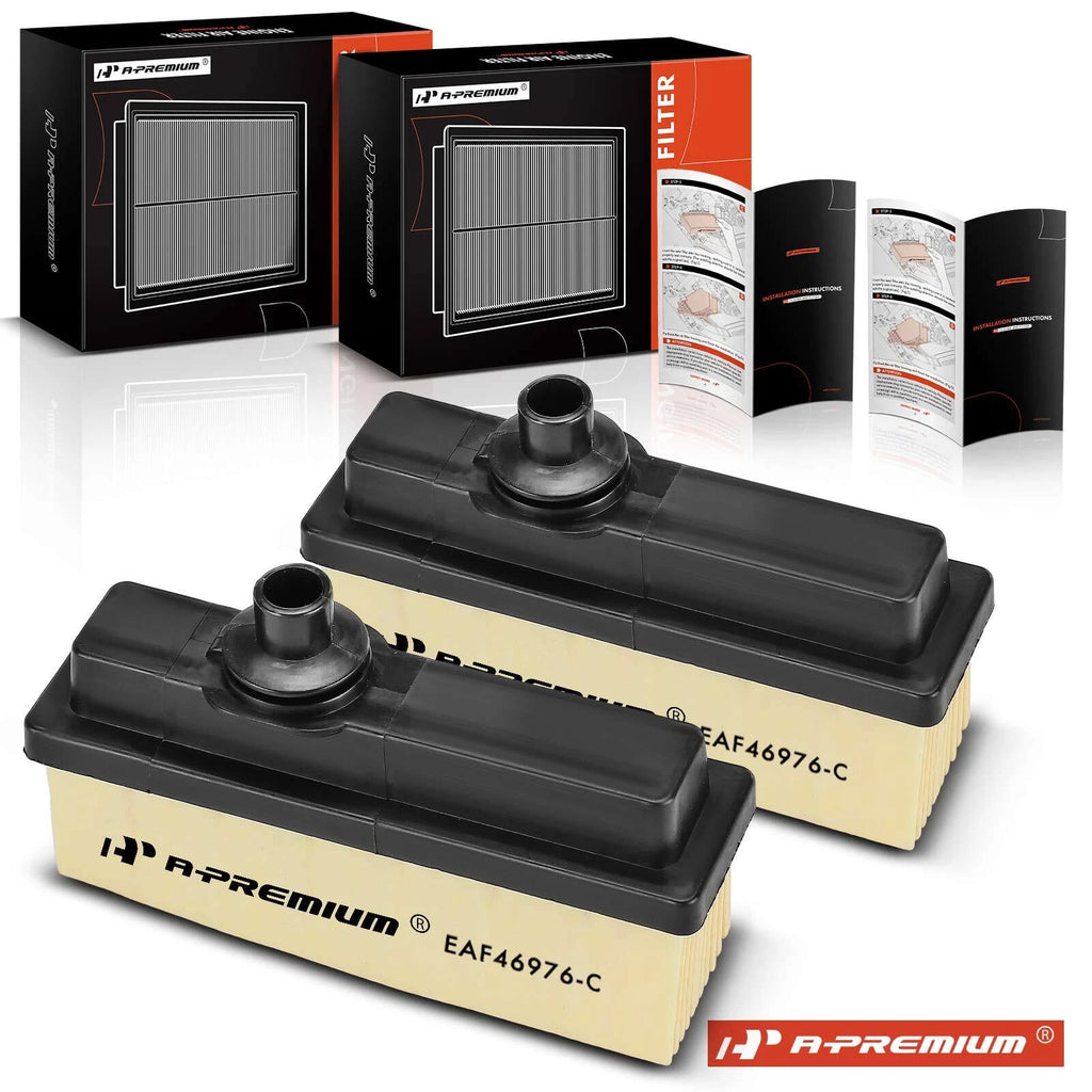 2X Engine Air Filter for Ford F150 F250 F350 F-Super Duty (1985–1993)