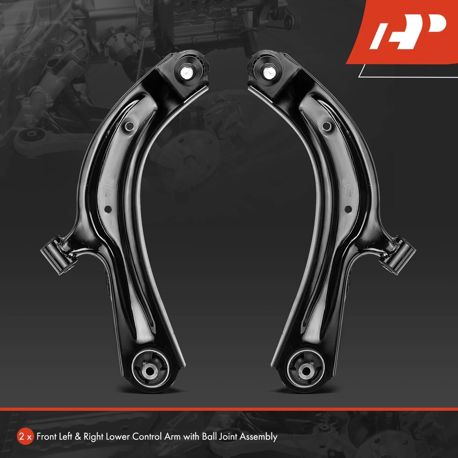 2X Front Lower Control Arm with Ball Joint for Nissan Sentra (2013-2020)