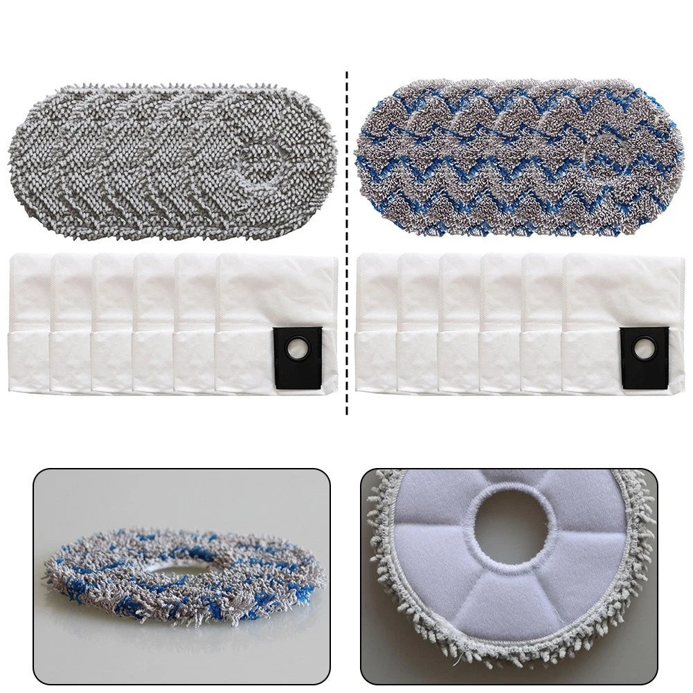Mop Cloths and Dust Bags for Eureka J15 Pro (2023)