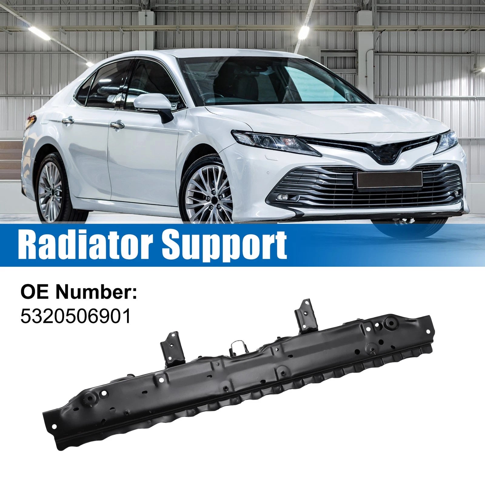 Upper Radiator Support Bracket for Toyota Camry (2018–2022) 5320506901, 745060917430