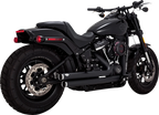Vance & Hines Big Shots Black Exhaust for Harley Softail Dyna (2018–2024)