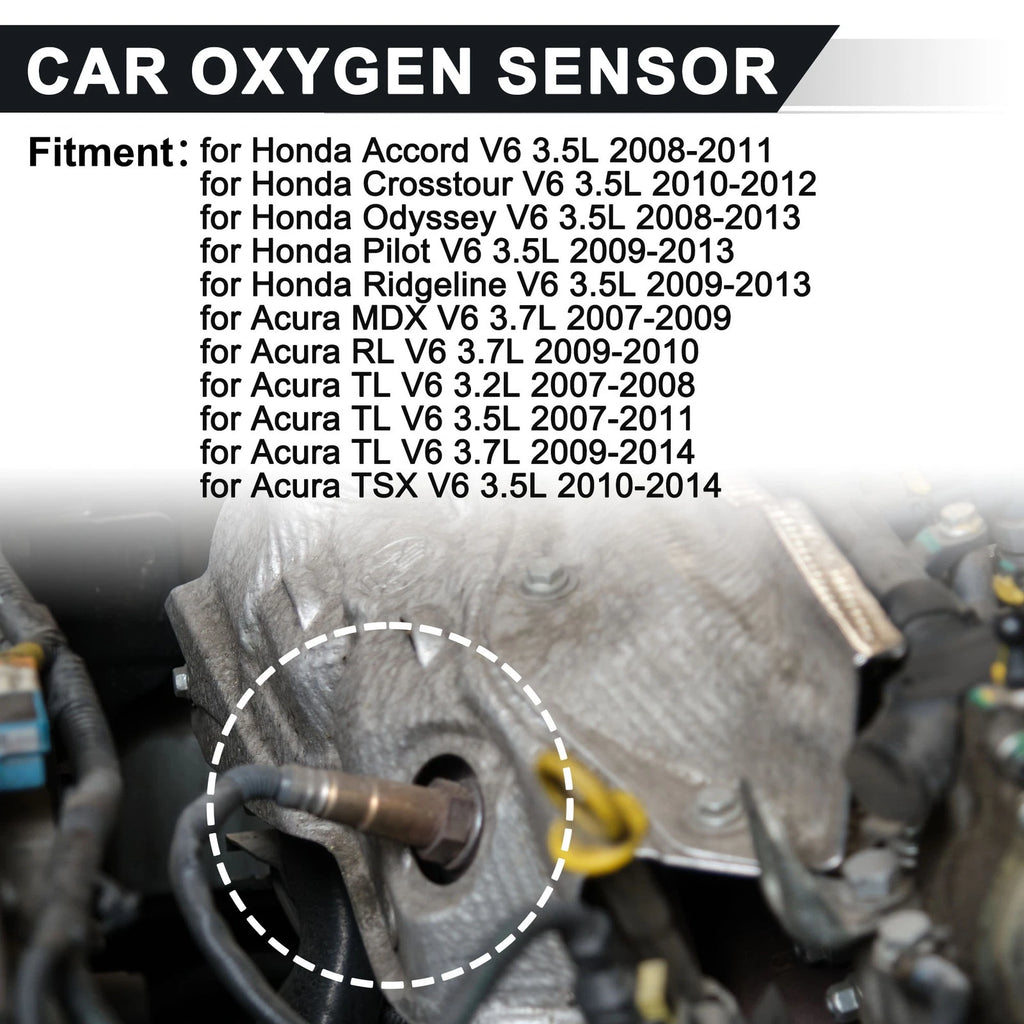 2X Downstream Oxygen Sensor for Honda Accord V6 3.5L (No. 25024785)
