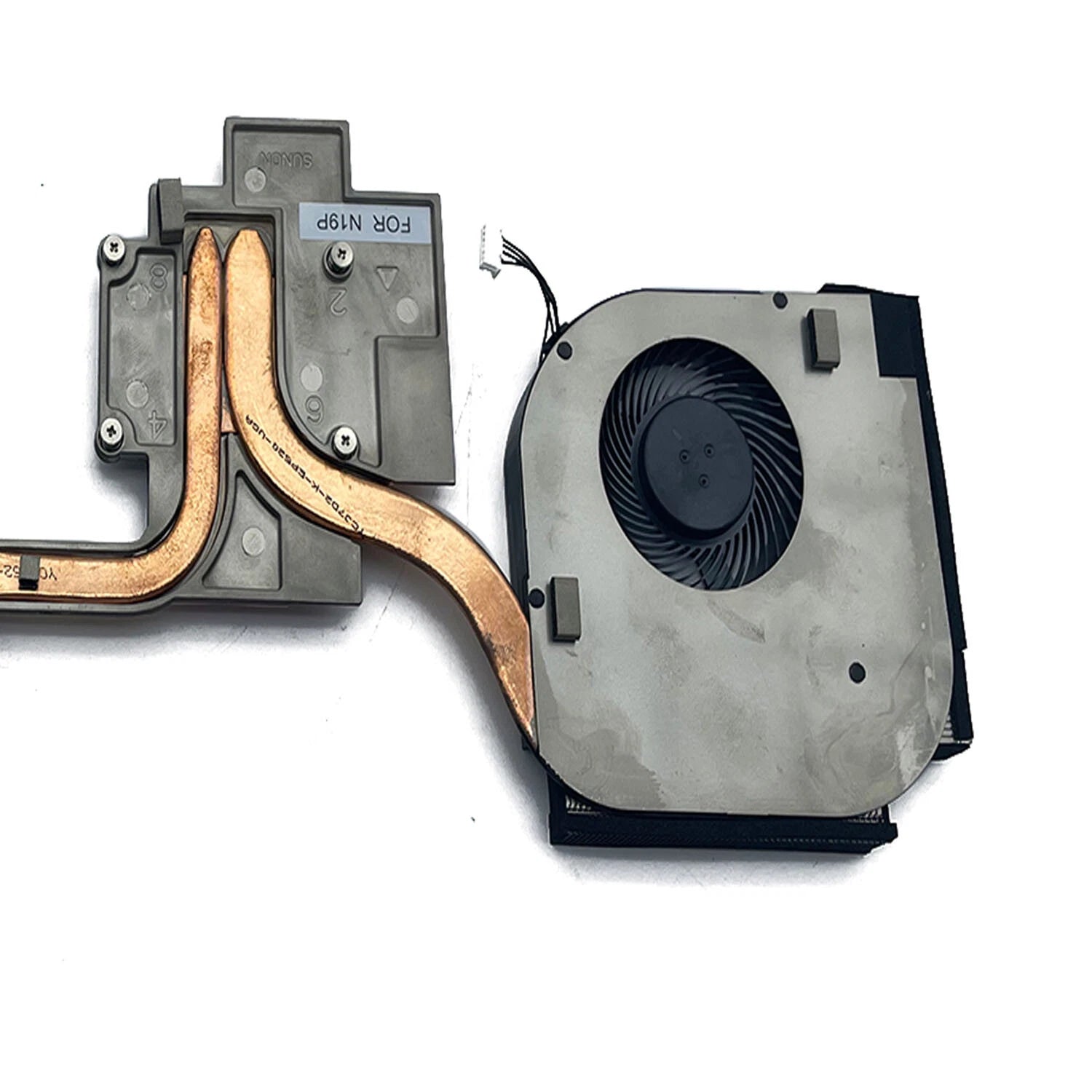 CPU Cooling Fan and Heatsink for Lenovo Thinkpad P52 P53 (2017–2020) 02DM016 02DM017