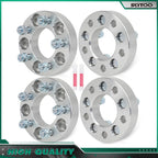 4X 1.25" Wheel Adapters 5x114.3 to 5x108 for Honda Accord Civic CR-V