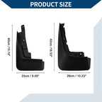Set of 4 Mud Flaps Splash Guards for BMW X7 G07 (2019–2023)