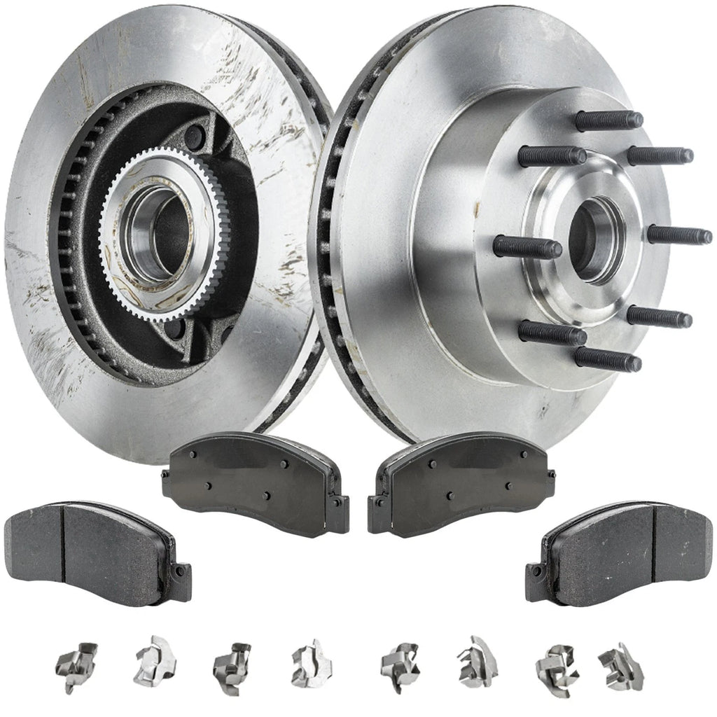 Brake Disc and Pad Kit for Ford F-250 Super Duty (2005–2007)