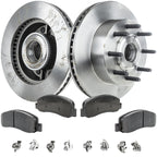 Brake Disc and Pad Kit for Ford F-250 Super Duty (2005–2007)