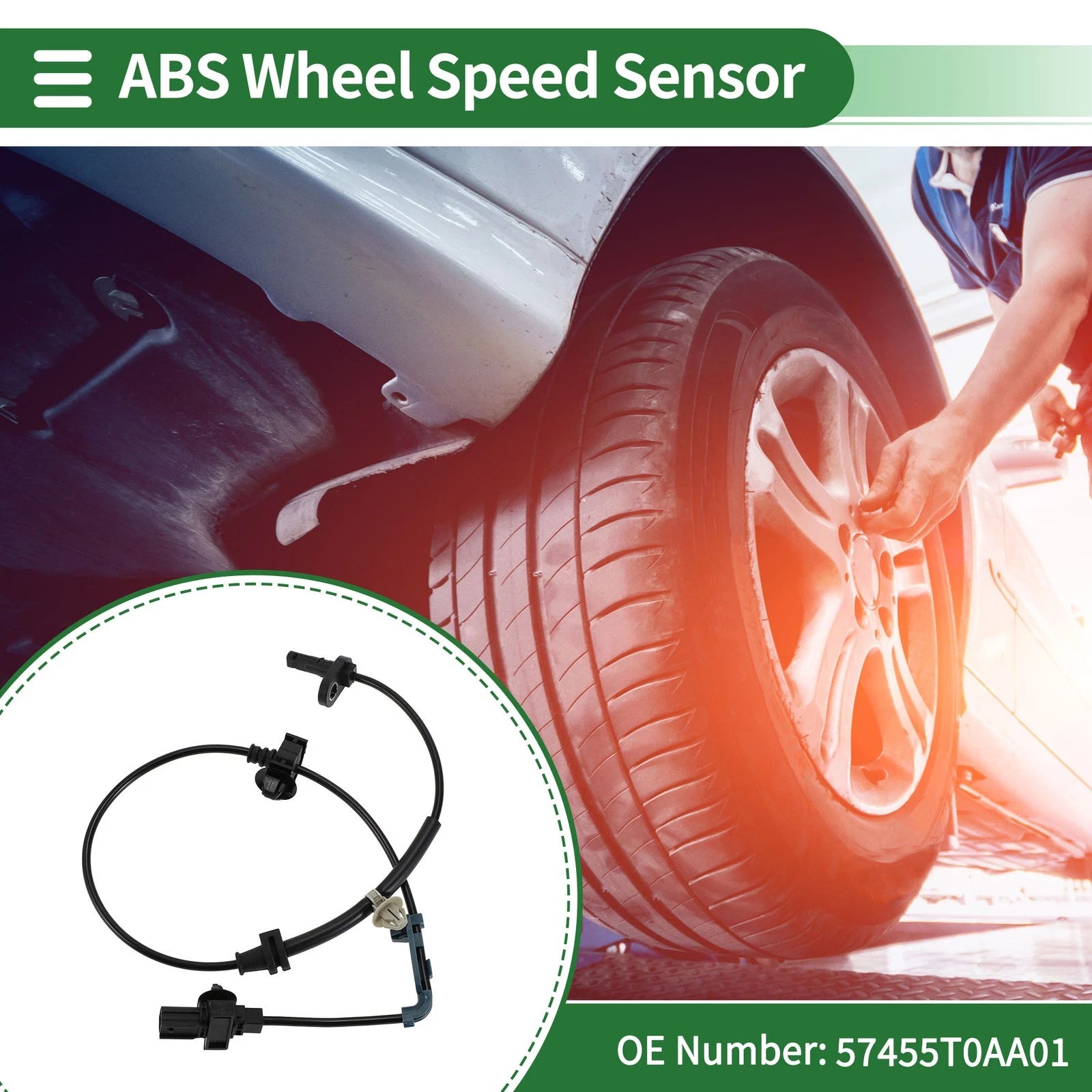 ABS Wheel Speed Sensor for Honda CR-V (2012–2016) - 57455T0AA01