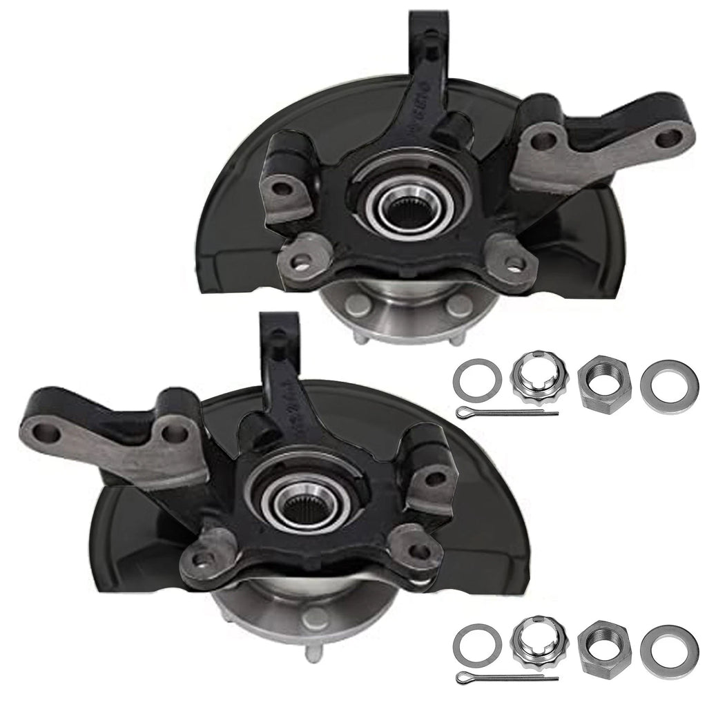 2X Wheel Hub & Steering Knuckles for Dodge Caliber Compass Patriot (2007–2017)