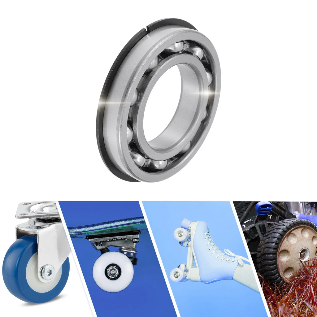Deep Groove Ball Bearing 6214NR for Scooter Skateboard Wheel (P0 70x125x24mm)