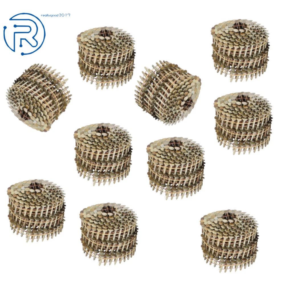 Set of 3600 Galvanized Roofing Nails 7/8" × .120" 15 Degree