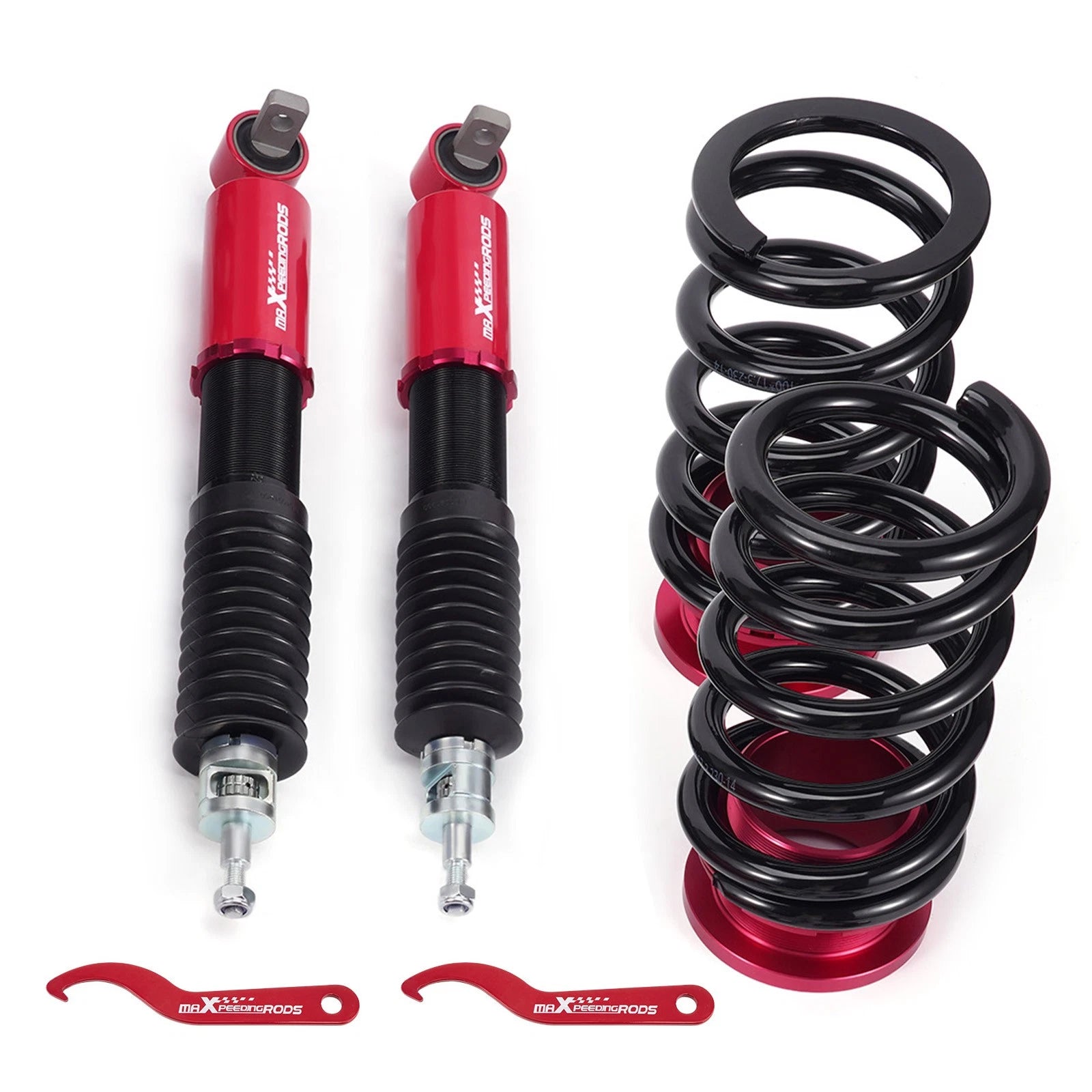 2X Adjustable Rear Coilovers Kit for Ford Mustang (2015–2023)
