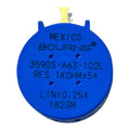 Bourns 3590S-A63-102L Multi Turn Potentiometer Knob for OEM Applications