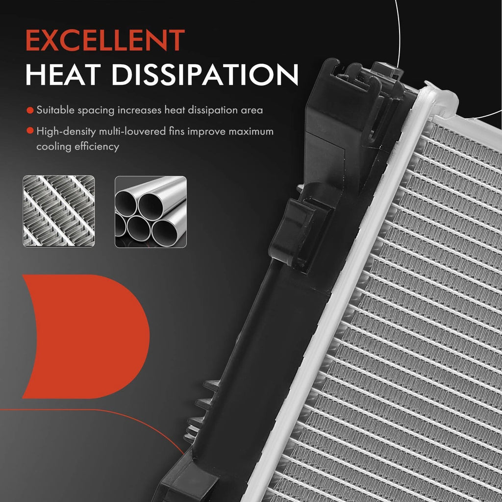 Aluminum Radiator for Nissan Kicks Versa (2018–2023)