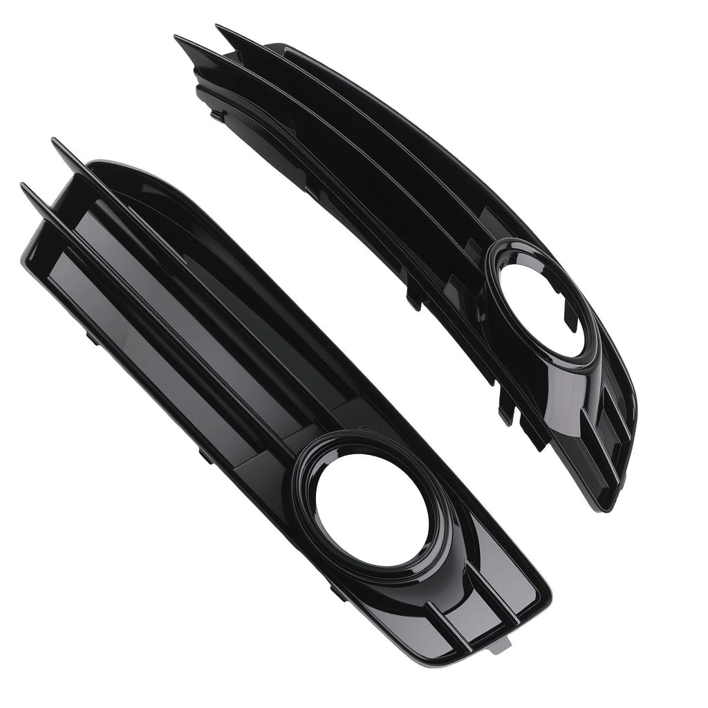 Pair Front Bumper Fog Lamp Grille for Audi A3 8P S-Line (2009–2012) 8P0807682