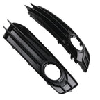 Pair Front Bumper Fog Lamp Grille for Audi A3 8P S-Line (2009–2012) 8P0807682