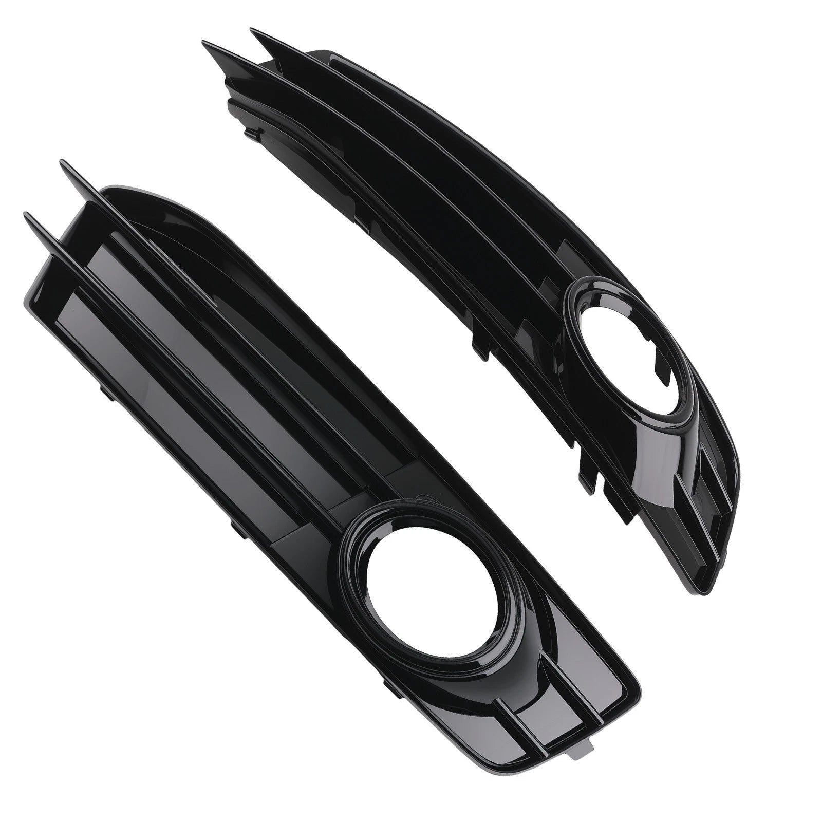 Pair Front Bumper Fog Lamp Grille for Audi A3 8P S-Line (2009–2012) 8P0807682