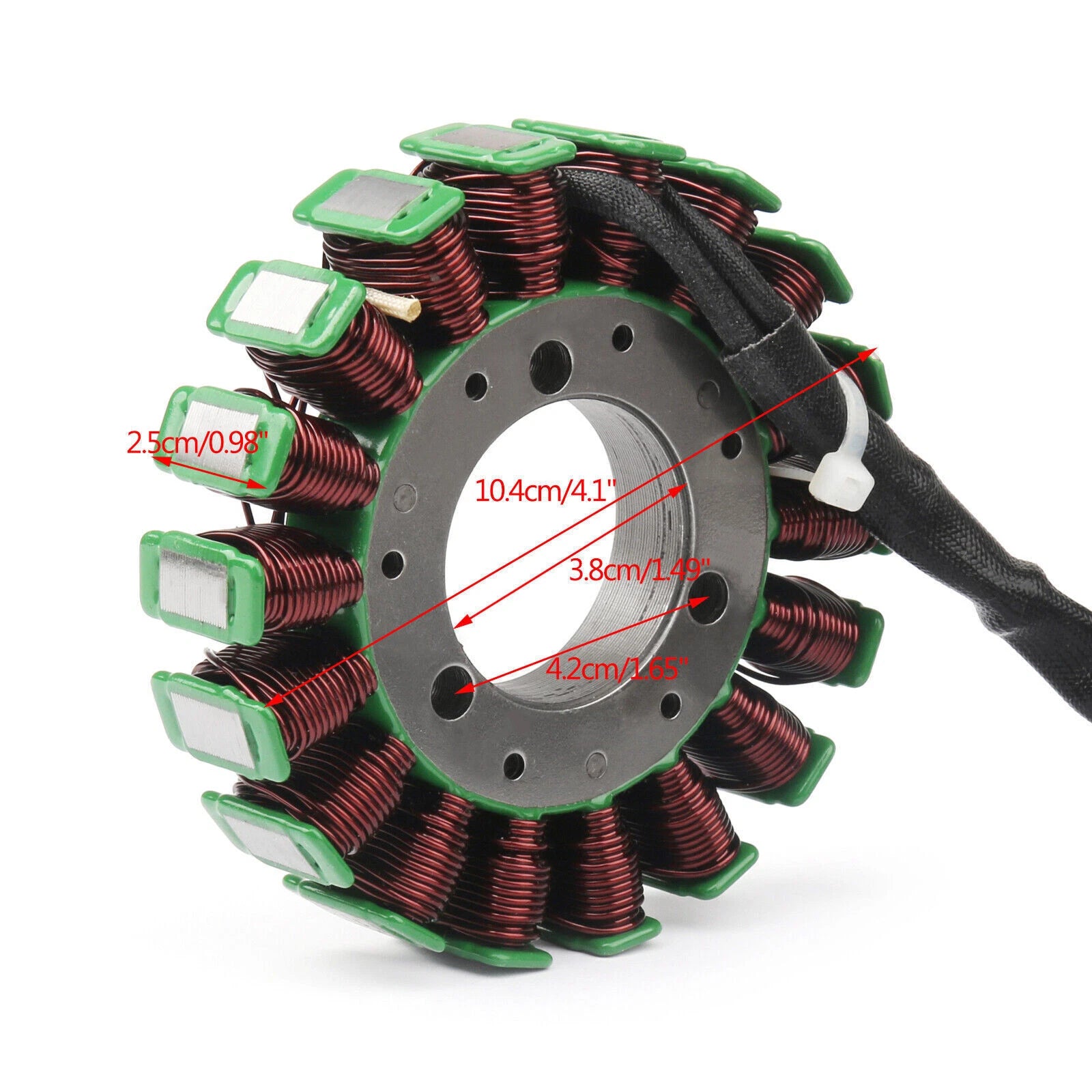 Magneto Generator Stator Coil 32101-19F00 for Suzuki DL650 SV650 (2004–2023)