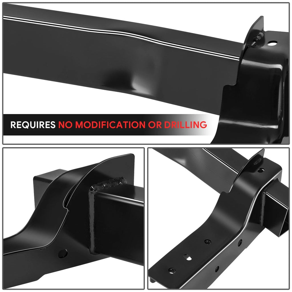 Rear Bumper Reinforcement for Ford Maverick (2022–2026) Black Steel
