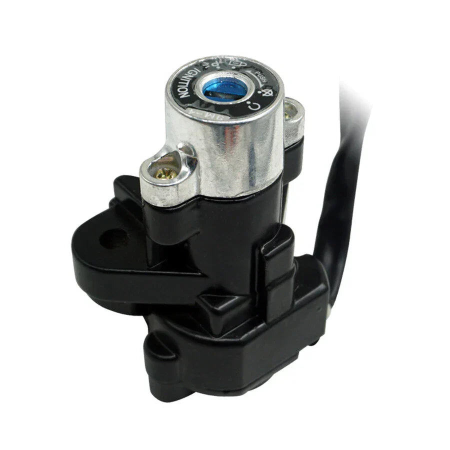 Universal Motorcycle Ignition Lock Switch w/2 Keys for Kawasaki Yamaha