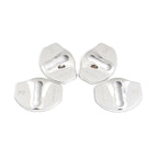 Set of 4 Protective Door Lock Covers for Tesla Model 3 (2017–2023) Silver