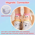 Yellow Holding Hands Socks for Universal (-)