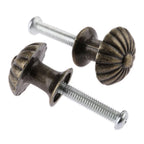 5Pcs Antique Pull Knob Handles for Cabinet Drawer Dresser