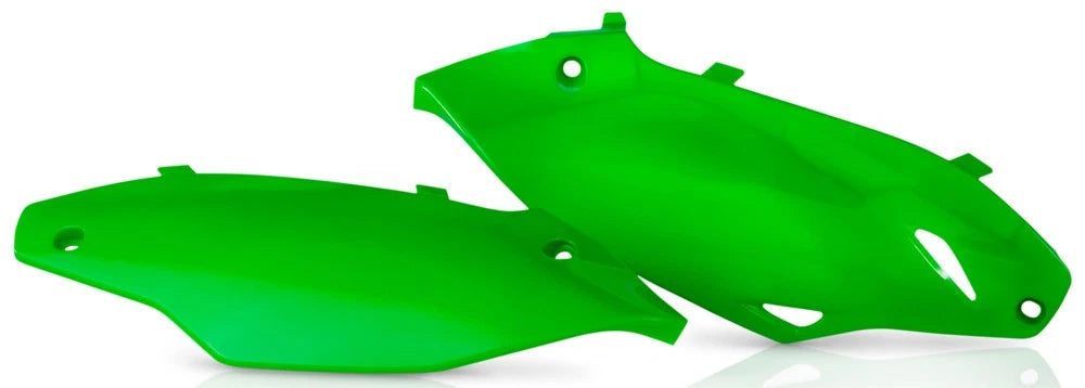 Acerbis Side Panels for Kawasaki KX250F & KX450F (2012–2016) - Fluorescent Green