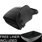 Trunk Backrest Pad Mount Rack for Harley Touring Road Glide (2014–2025)