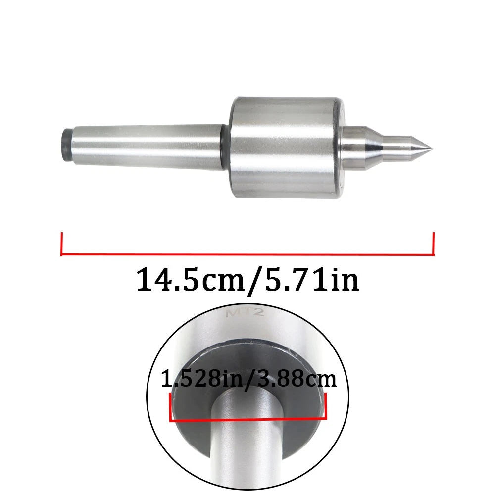 MT2 Live Center for Morse Taper CNC Lathe Tool (Precision)