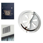 Adjustable Ventilation Grille for Boats RV Marine Applications (125mm)