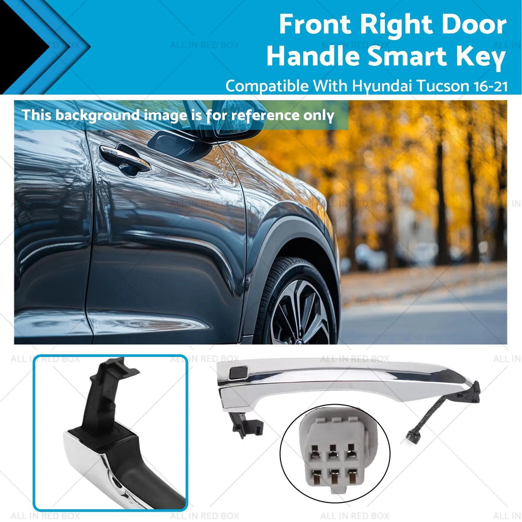 Front Right Door Handle Smart Key for Hyundai Tucson (2016–2021) 82661-D3710