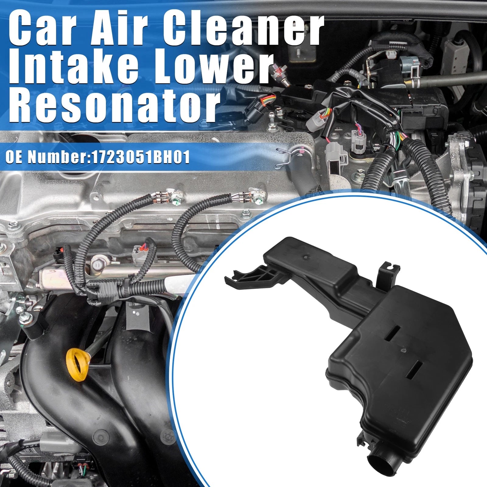 Air Intake Resonator for Honda HR-V (2016–2022) 1.8L Black