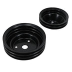 2X Dual/Triple Groove Pulley Kit for Chevy 262–400 Small Block V8 (1969–1978)