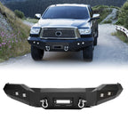 Front Bumper for Toyota Tundra (2007–2013) Steel Winch Ready w/ D Rings & Lights