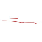 Dashboard Panel Cover Trim Strips for Kia Stinger 2018-2023 Red RHD